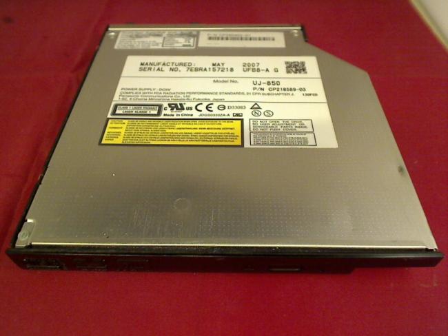 DVD Brenner UJ-850 mit Blende & Halterung Fujitsu Lifebook E8210 WB2