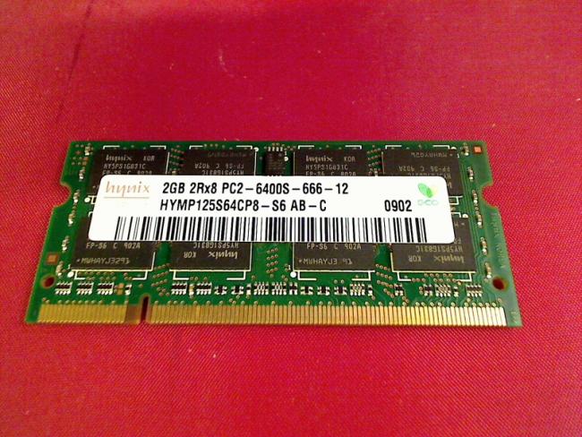 2GB DDR2 PC2-6400S Hynix SODIMM Ram Arbeitsspeicher Fujitsu Lifebook E8110 WB2