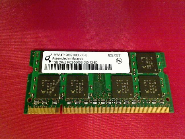 1GB DDR2 PC2-5300S SODIMM Ram Arbeitsspeicher Fujitsu Xa2528 Xa2529