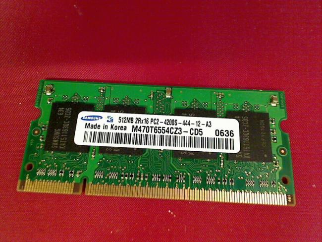 512MB DDR2 PC2-4200S Samsung SODIMM Ram Compaq 615 CPQ615URM