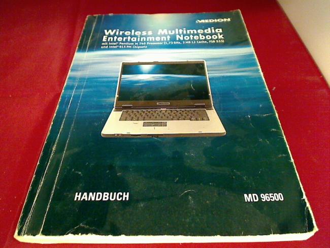 Handbuch Bedienungsanleitung Medion MD96500 WIM 2040