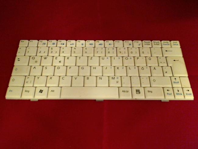 Original Tastatur Keyboard Deutsch weiß Medion MD97160 E1210