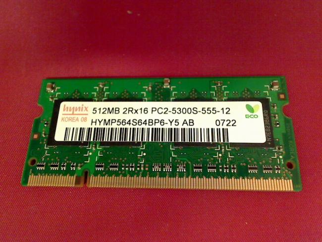 512MB DDR2-5300S SODIMM Hynix Ram Arbeitsspeicher HP dv9700 dv9830eg