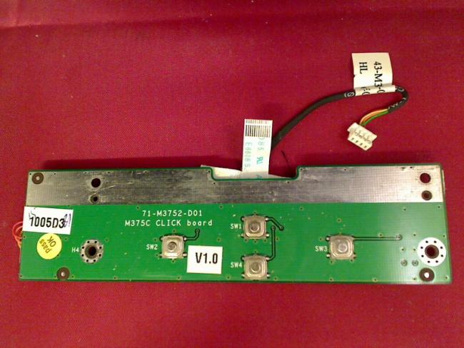 Touchpad Maus Switch Schalter Board Platine Kabel Cable Schneider M3CW M375C