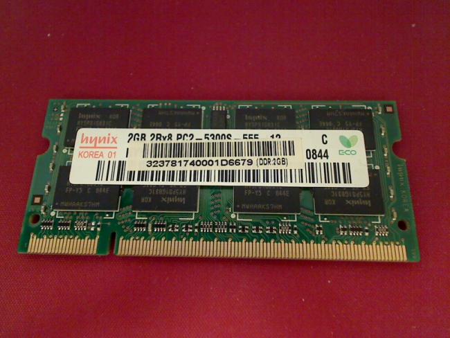 2GB DDR2 PC2-5300S Hynix SODIMM Ram Arbeitsspeicher Medion MD97470 P7610
