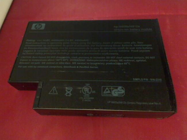 Original Akku 14.8V 4400mAh HP Compaq nx 9000 (Ungeprüft/Unchecked)