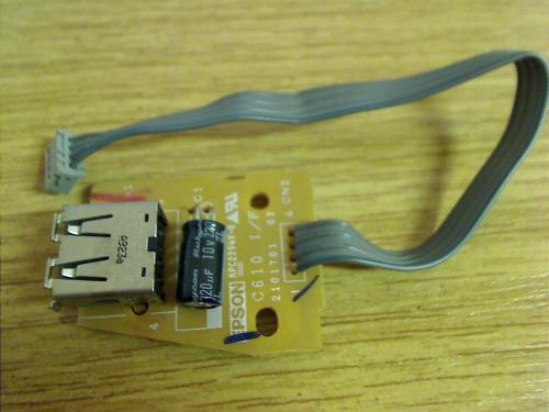 USB Board Platine Modul Buchse Kabel Ersatzteil Epson Stylus SX415