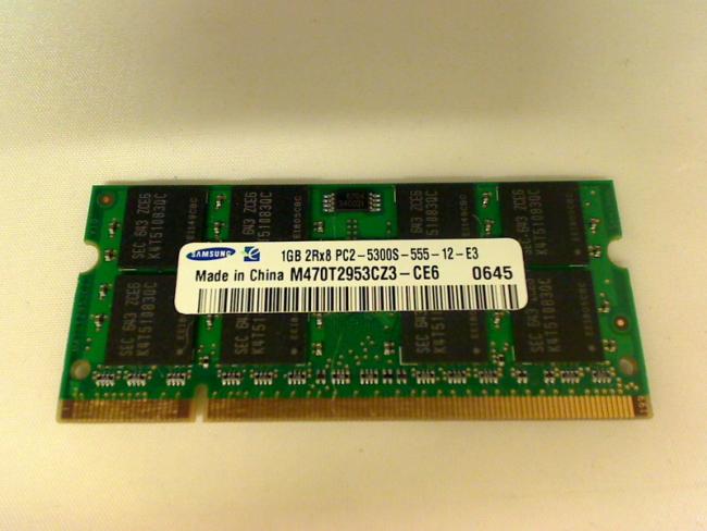 1GB Ram Arbeitsspeicher Samsung DDR2 PC2-5300S SODIMM Asus A3HF
