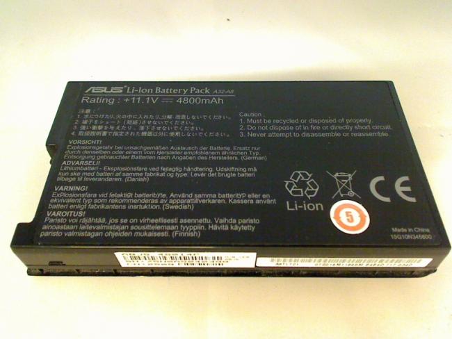 Original Akku 11.1V 4800mAh A32-A8 Asus A8J