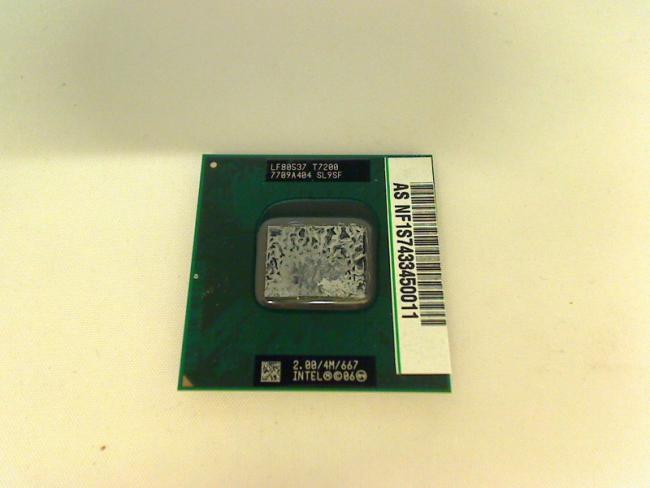 2 GHz Intel Core 2 Duo T7200 CPU Prozessor Asus A8J