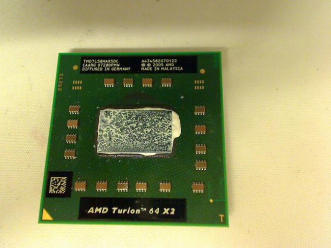 AMD Turion 64 X2 TL-58 CPU Prozessor Fujitsu AMILO Pa2510 (1)