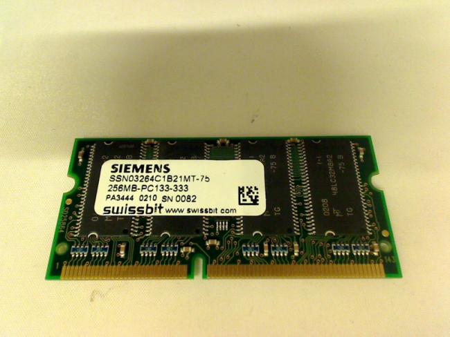 256MB SDRAM PC133 333 Siemens SSN03264C1B21MT-75 Ram SODIMM Targa Xtender 400