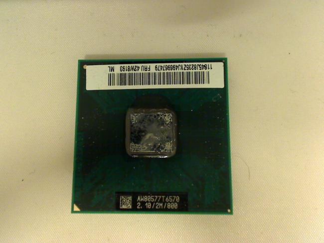 2.1 GHz Intel Core 2 Duo T6570 CPU Prozessor Lenovo SL500 2746