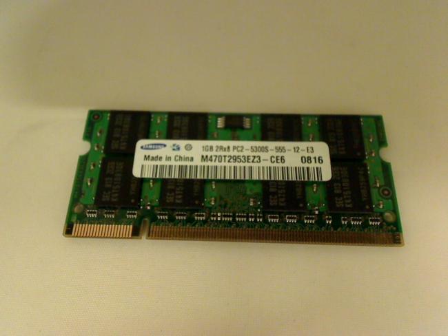 1GB DDR2 PC2-5300S SOSIMM Ram Arbeitsspeicher Samsung Aura R60 plus NP-R60Y