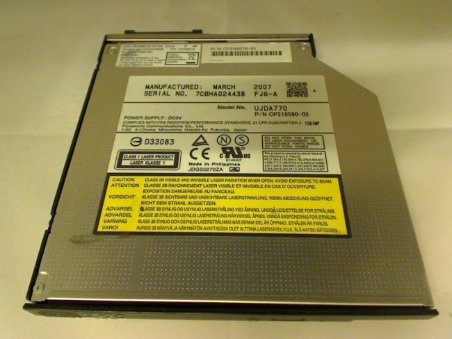DVD Brenner UJDA770 mit Blende, Halterung & Adapter Fujitsu E8110 E Series