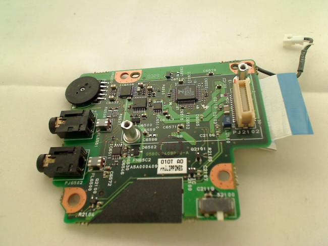 Audio Sound Card Reader Board Modul Kabel Cable Toshiba P3500
