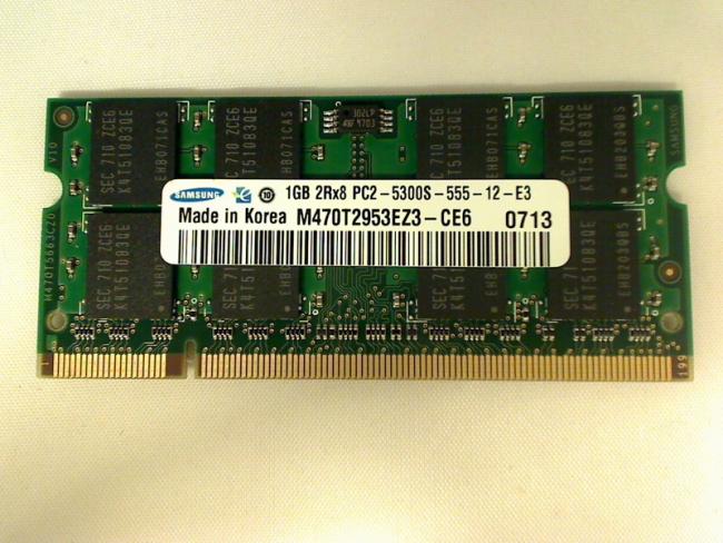 1GB PC2-5300S Samsung SODIMM DDR2 Ram Arbeitsspeicher HP Compaq NX9400 NX9420