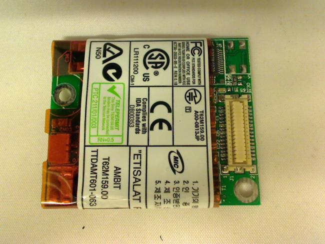 ISDN FAX Modem Board Platine Modul Sony PCG-8A3M PCG-GRX315MP