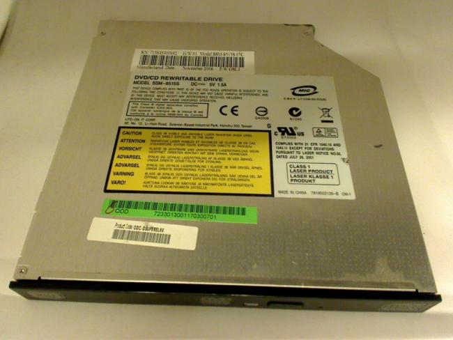 DVD Brenner SSM-8515S IDE mit Blende & Halterung Compal EL80
