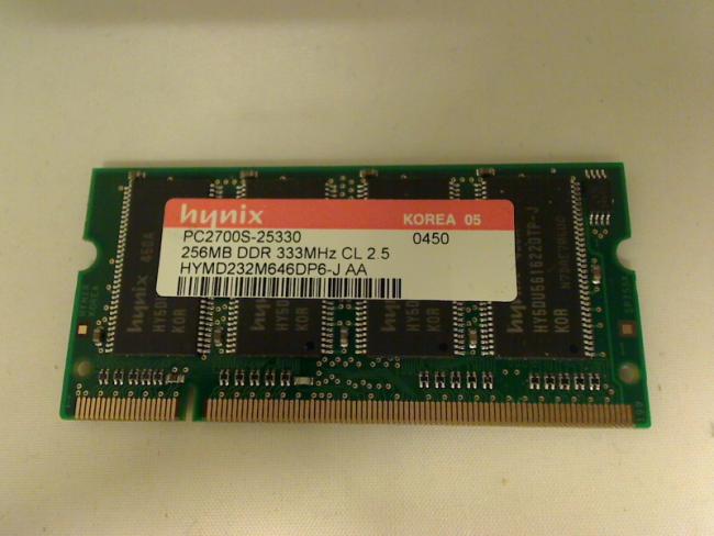 256MB DDR PC2700S 333 Hynix SODIMM Ram Arbeitsspeicher Fujitsu Amilo-A CY26