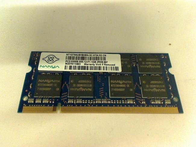 1GB DDR2 PC2-5300S Nanya SODIMM Ram Arbeitsspeicher Acer Aspire 5710 JDW50