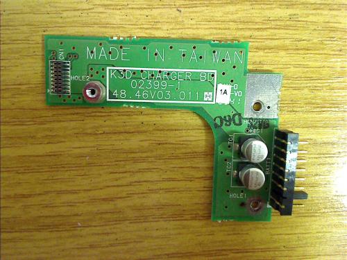 Akku Charger Board Platine Modul Acer TravelMate 250 M52138 251LM_DT