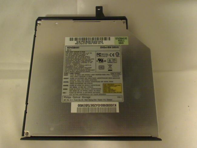 DVD Brenner SDVD8441 IDE Mit Blende & Einbaurahmen Acer Aspire 1650 ZL3