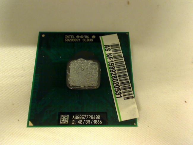 2.4 GHz Intel P8600 SLB3S Core 2 Duo CPU Prozessor Asus X57V