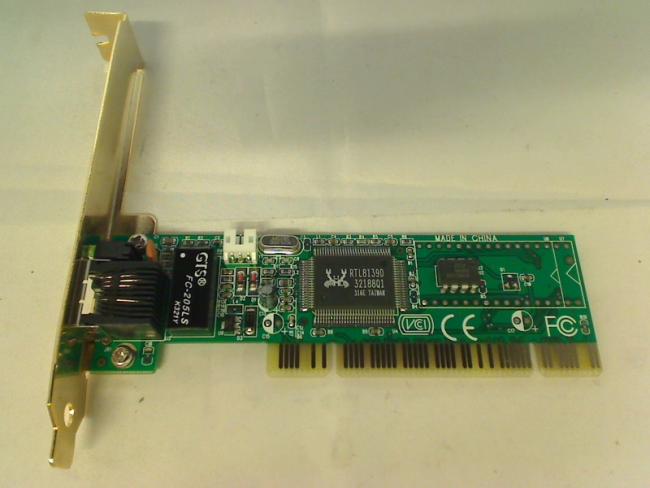 Q-TEC 13536 592NW Realtek PCI Netzwerkkarte Lan Ethernet
