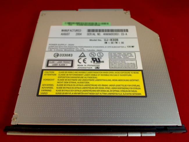 DVD Brenner IDE UJ-830B mit Blende & Halterung Acer Aspire 1800 CQ60