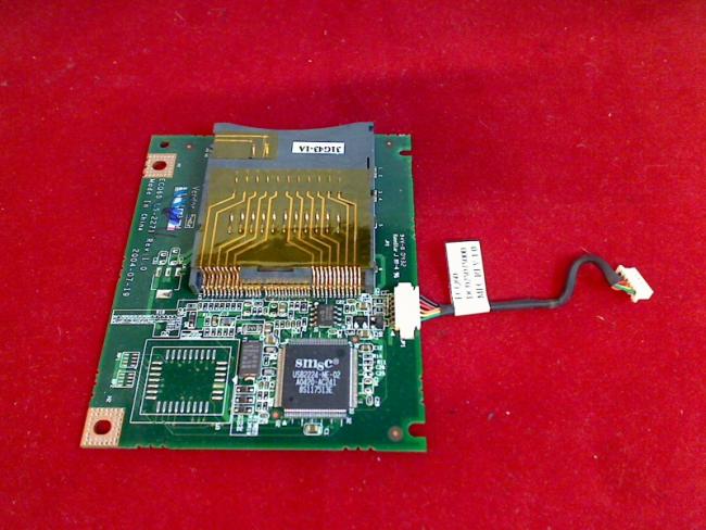 Card Reader Kartenleser Board mit Kabel Cable Acer Aspire 1800 (2)