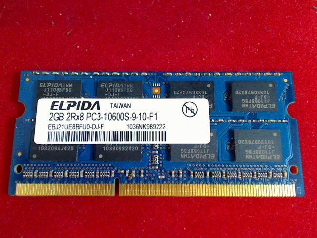 2GB DDR3 PC3-10600S ELPIDA SODIMM Ram Arbeitsspeicher Sony PCG-61611M VPCEE3M1E