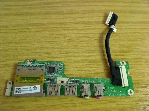 Power Audio USB Card Reader Board Platine Modul Kabel Acer one ZG5 A0A 150-Bp