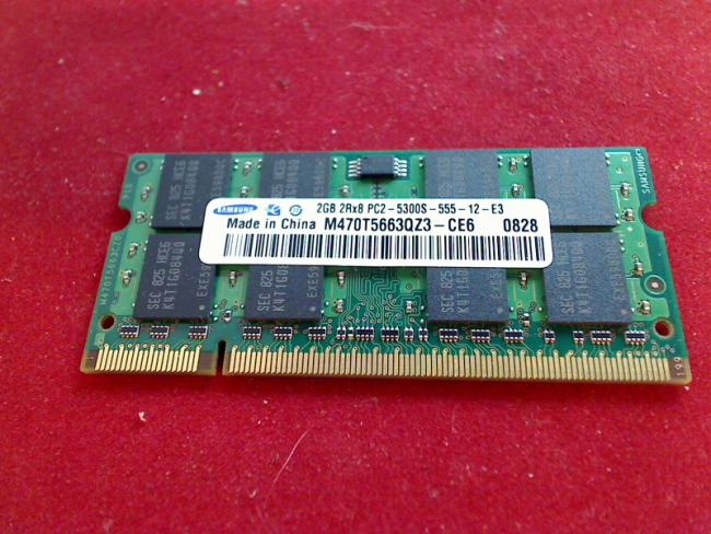 2GB DDR2 PC2-5300S Samsung SODIMM RAM Arbeitsspeicher FS AMILO Xi2428