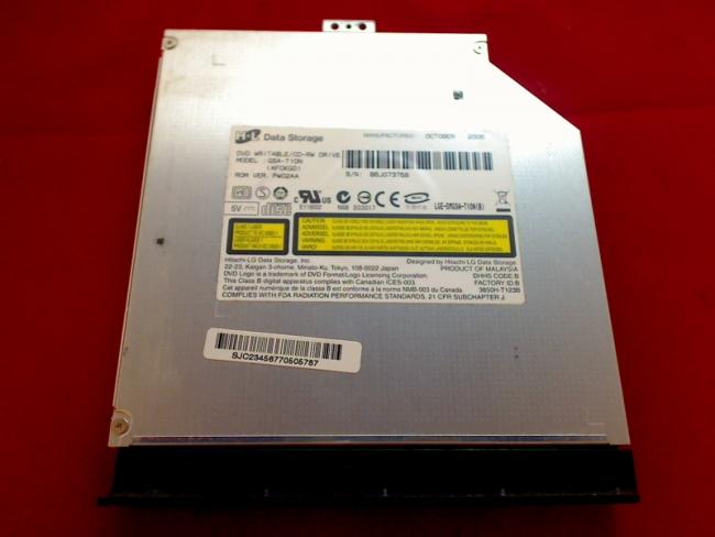 DVD Brenner IDE GSA-T10N mit Blende & Halterung Fujitsu Amilo Pi1505