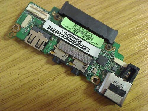 HDD Festplatten USB Audio Lan Adapter Board Platine Modul Asus Eee PC 1008HA -2