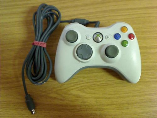 Original CONTROLLER WEISS Gamepad aus Microsoft Xbox 360