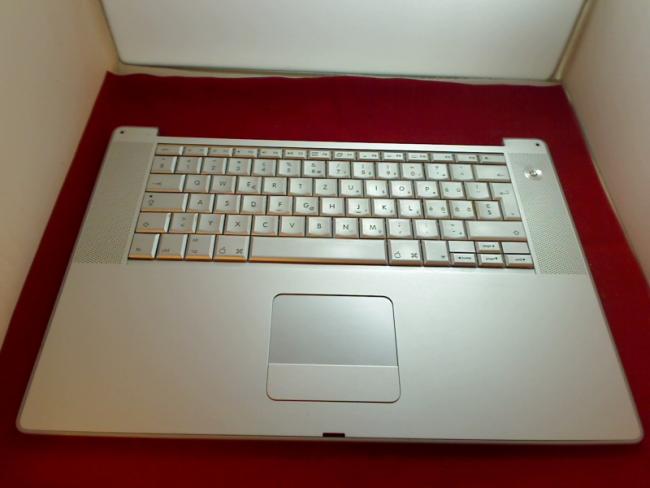 Gehäuse Oberschale Handauflage Touchpad Tastatur Apple PowerBook G4 A1106 15\"
