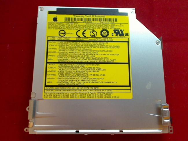 DVD Brenner UJ-845-C SUPER 845CA mit Halterung Apple PowerBook G4 A1106 15"