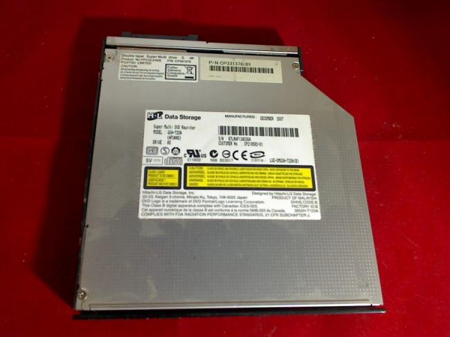 DVD Brenner GSA-T20N mit Blende & Adapter & Halterung Fujitsu Lifebook E8310