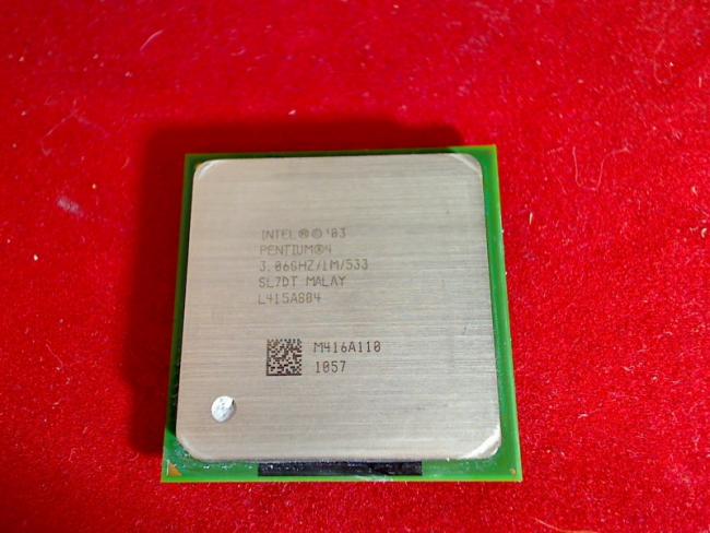 3.06GHz Intel Pentium 4 SL7DT CPU Prozessor Toshiba P10-824