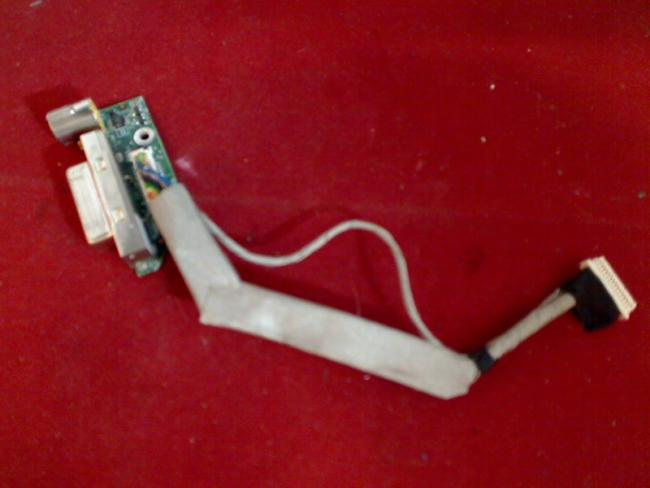 DVI VGA S-Video Port Board Kabel Cable Fujitsu Amilo M3438G -1