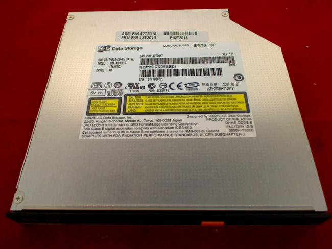 DVD Brenner IDE GMA-4082N-Z mit Blende & Halterung Lenovo 3000 N200 0769