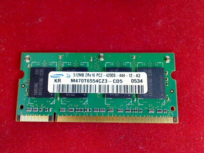 512MB DDR2 PC2-4200S Samsung SODIMM Ram Toshiba Satellite L20-112