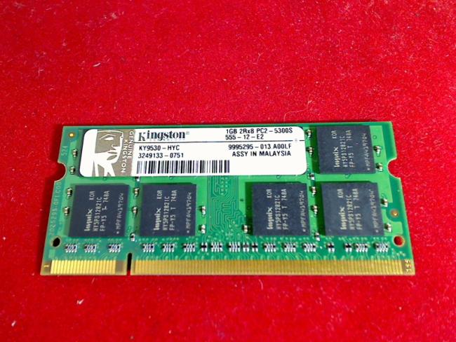 1GB DDR2 PC2-5300S Kingston SODIMM Ram Arbeitsspeicher Dell D531 PP04X