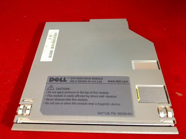 DVD ROM Laufwerk mit Blende & Einbaurahmen Adapter Dell Latitude D505