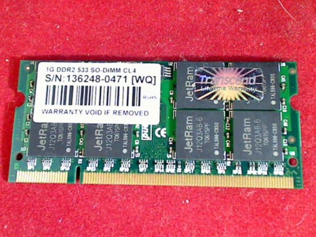 1GB DDR2 533 SODIMM Ram Arbeitsspeicher Sony PCG-6J1M