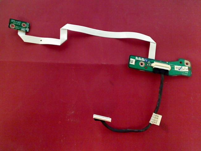 Power Switch Einschalter ON/OFF AN/AUS Board Kabel Cable Dell Inspiron 9300