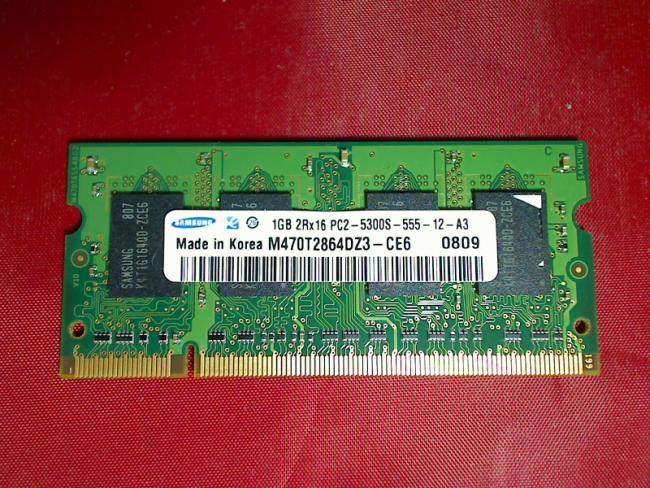 1GB DDR2 PC2-5300S Samsung SODIMM Ram Arbeitsspeicher Acer TravelMate 4720