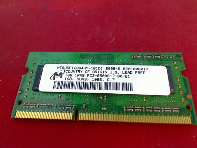 1GB DDR3 PC3-8500S SODIMM Ram Arbeitsspeicher Lenovo T500 2055-7LG